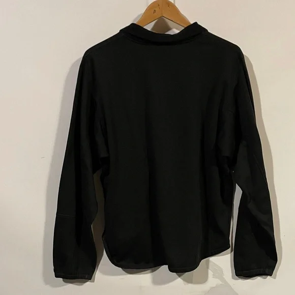 The North Face Black Half-Zip fleece sweatshirt Jacket - Picture 4 of 4